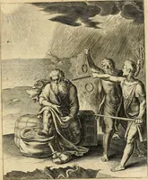 An illustration from Quinti Horatij Flacci Emblemata : imaginibus in aes incisis, notis[que] illustrata (1612)