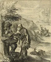 An illustration from Quinti Horatij Flacci Emblemata : imaginibus in aes incisis, notis[que] illustrata (1612)