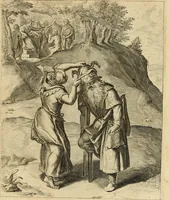 Picture 62 of 107 from Quinti Horatij Flacci Emblemata : imaginibus in aes incisis, notis[que] illustrata (1612), leaf 126