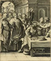 Picture 65 of 107 from Quinti Horatij Flacci Emblemata : imaginibus in aes incisis, notis[que] illustrata (1612), leaf 132