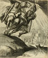 An illustration from Quinti Horatij Flacci Emblemata : imaginibus in aes incisis, notis[que] illustrata (1612)