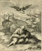 Picture 93 of 107 from Quinti Horatij Flacci Emblemata : imaginibus in aes incisis, notis[que] illustrata (1612), leaf 188