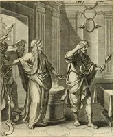 An illustration from Quinti Horatij Flacci Emblemata : imaginibus in aes incisis, notis[que] illustrata (1612)