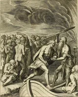 An illustration from Quinti Horatij Flacci Emblemata : imaginibus in aes incisis, notis[que] illustrata (1612)