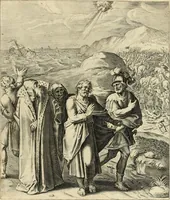 An illustration from Quinti Horatij Flacci Emblemata : imaginibus in aes incisis, notis[que] illustrata (1612)