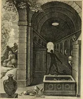 An illustration from Quinti Horatij Flacci Emblemata : imaginibus in aes incisis, notis[que] illustrata (1612)