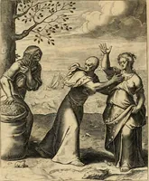 An illustration from Quinti Horatij Flacci Emblemata : imaginibus in aes incisis, notis[que] illustrata (1612)