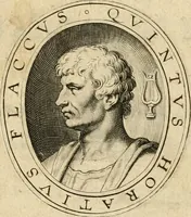 An illustration from Quinti Horatij Flacci Emblemata : imaginibus in aes incisis, notis[que] illustrata (1612)