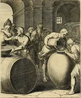 An illustration from Quinti Horatij Flacci Emblemata : imaginibus in aes incisis, notis[que] illustrata (1612)