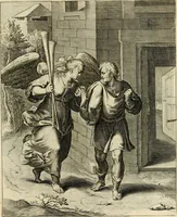An illustration from Quinti Horatij Flacci Emblemata : imaginibus in aes incisis, notis[que] illustrata (1612)