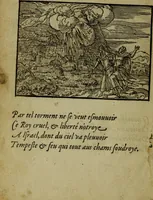 An illustration from Qvadrins historiqves de la Bible (1558)
