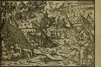 An illustration from Qvadrins historiqves de la Bible (1558)