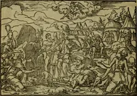 An illustration from Qvadrins historiqves de la Bible (1558)