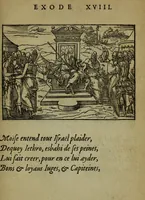 An illustration from Qvadrins historiqves de la Bible (1558)