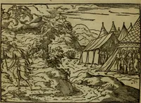 An illustration from Qvadrins historiqves de la Bible (1558)