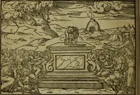An illustration from Qvadrins historiqves de la Bible (1558)