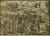 An illustration from Qvadrins historiqves de la Bible (1558)