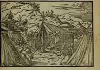 An illustration from Qvadrins historiqves de la Bible (1558)