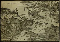 An illustration from Qvadrins historiqves de la Bible (1558)