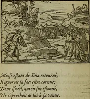 An illustration from Qvadrins historiqves de la Bible (1558)