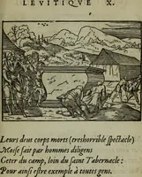 An illustration from Qvadrins historiqves de la Bible (1558)