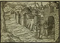 An illustration from Qvadrins historiqves de la Bible (1558)