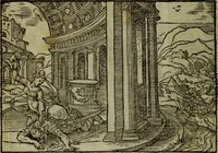 An illustration from Qvadrins historiqves de la Bible (1558)
