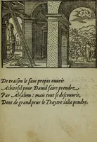 An illustration from Qvadrins historiqves de la Bible (1558)