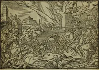 An illustration from Qvadrins historiqves de la Bible (1558)