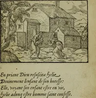 An illustration from Qvadrins historiqves de la Bible (1558)