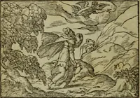 An illustration from Qvadrins historiqves de la Bible (1558)