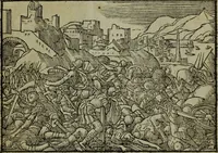 An illustration from Qvadrins historiqves de la Bible (1558)