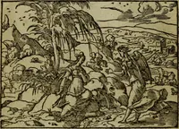 An illustration from Qvadrins historiqves de la Bible (1558)