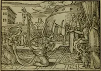 An illustration from Qvadrins historiqves de la Bible (1558)