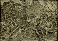 Picture 185 of 281 from Qvadrins historiqves de la Bible (1558), leaf 196