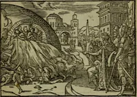 An illustration from Qvadrins historiqves de la Bible (1558)