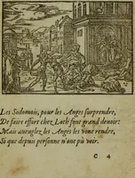 An illustration from Qvadrins historiqves de la Bible (1558)