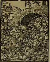 An illustration from Qvadrins historiqves de la Bible (1558)