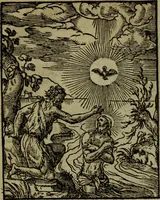 An illustration from Qvadrins historiqves de la Bible (1558)