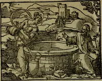 An illustration from Qvadrins historiqves de la Bible (1558)