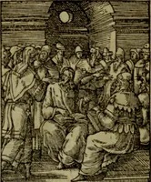 An illustration from Qvadrins historiqves de la Bible (1558)