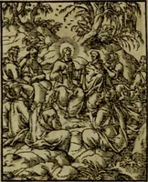 An illustration from Qvadrins historiqves de la Bible (1558)