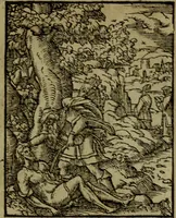 An illustration from Qvadrins historiqves de la Bible (1558)