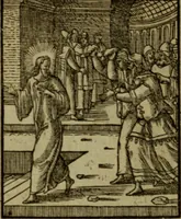 An illustration from Qvadrins historiqves de la Bible (1558)