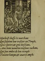 An illustration from Qvadrins historiqves de la Bible (1558)