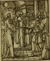 An illustration from Qvadrins historiqves de la Bible (1558)