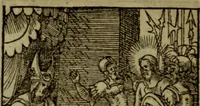 An illustration from Qvadrins historiqves de la Bible (1558)