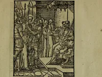 An illustration from Qvadrins historiqves de la Bible (1558)
