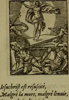 An illustration from Qvadrins historiqves de la Bible (1558)