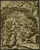 An illustration from Qvadrins historiqves de la Bible (1558)